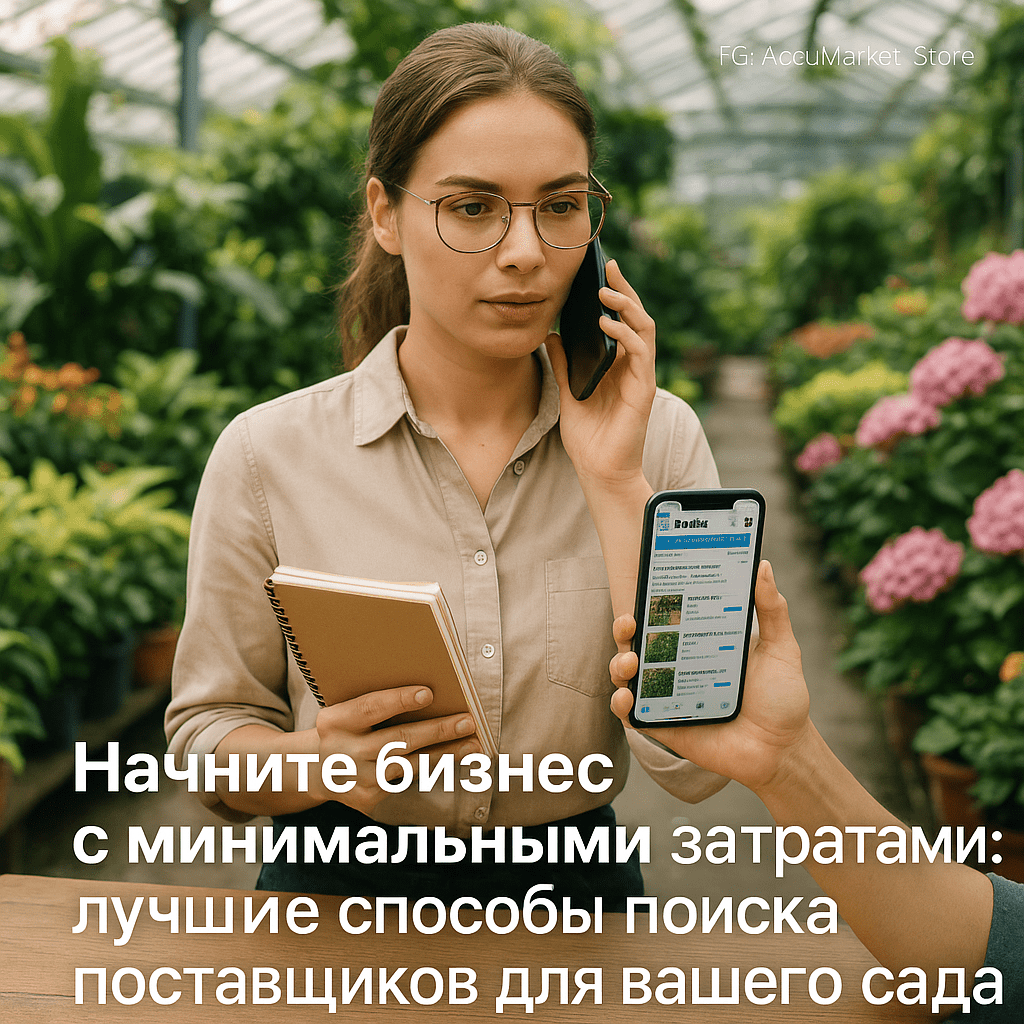 Как начать бизнес с минимальными затратами: 10 советов по поиску поставщиков товаров для сада с отсрочкой платежа на Авито