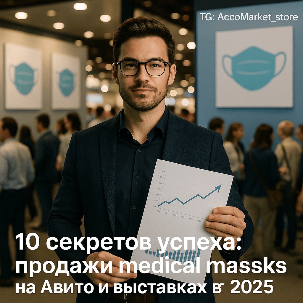 Как заработать на продаже медицинских масок на Авито и выставках в 2025 году: 10 секретов успеха