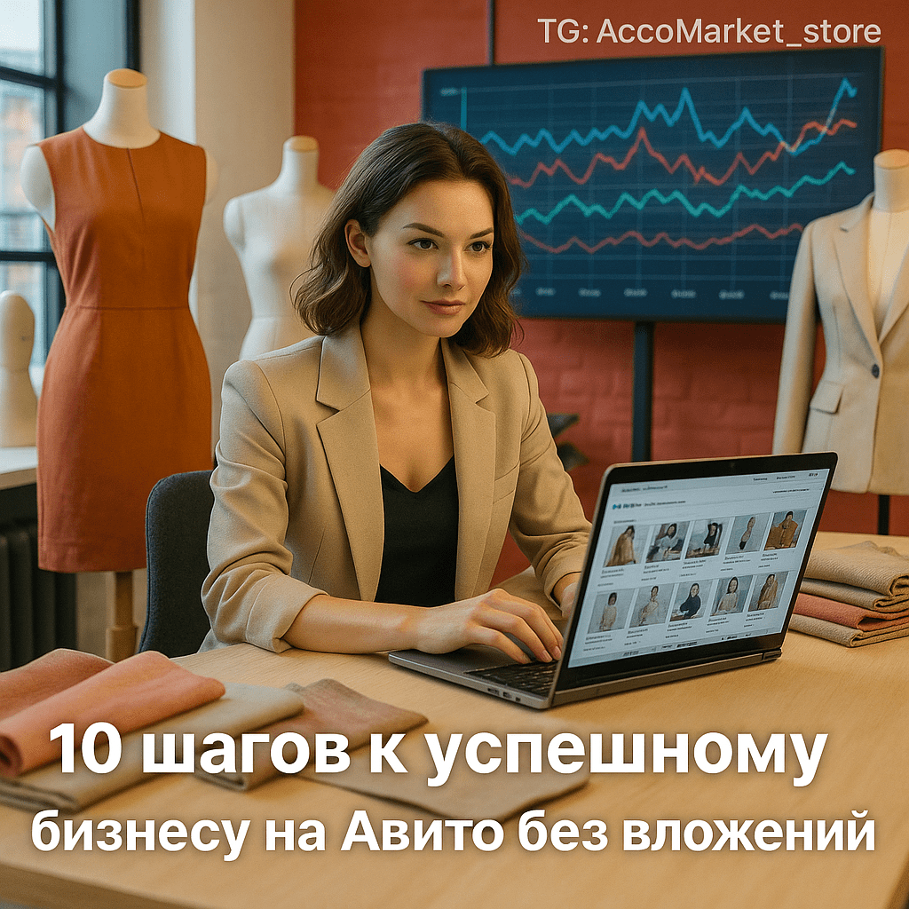 Как начать бизнес по продаже одежды на Авито без вложений: 10 шагов к успеху с нуля