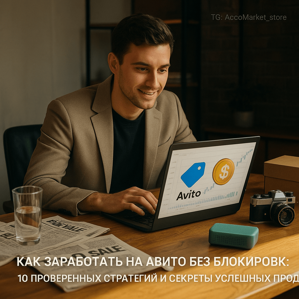 Как заработать на Авито без блокировок: 10 проверенных стратегий и секреты успешных продаж