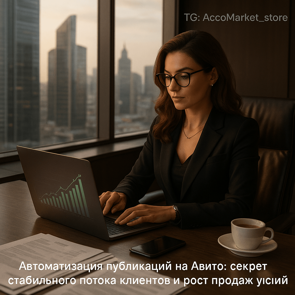 Автоматизация публикаций на Авито: секрет стабильного потока клиентов и рост продаж без лишних усилий