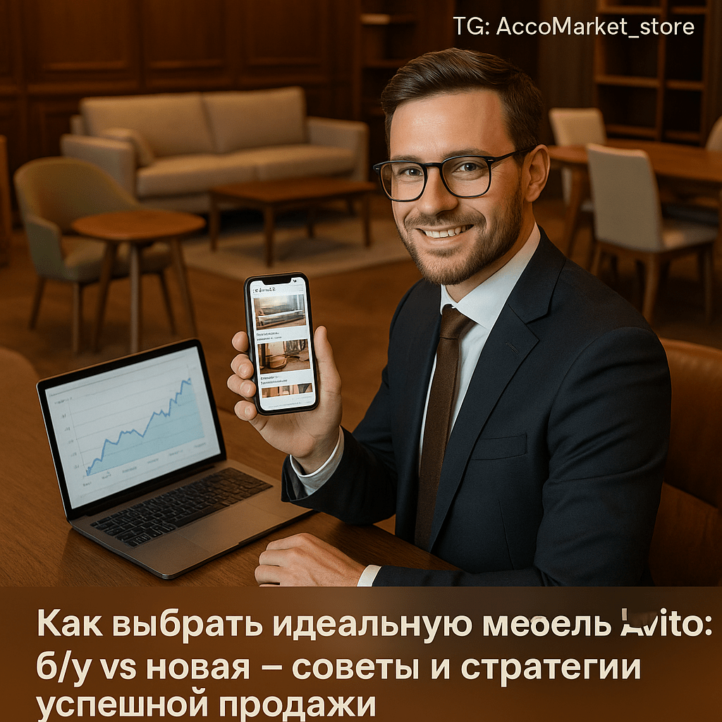 Как выбрать идеальную мебель на Авито: б/у vs новая — советы и стратегии успешной продажи