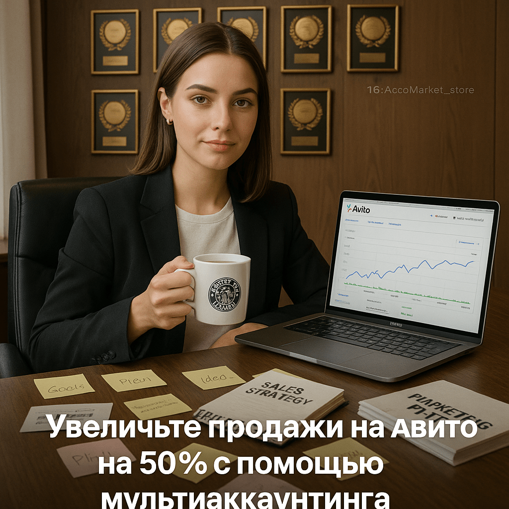 Как увеличить продажи на Авито на 50% с помощью мультиаккаунтинга: секреты, стратегии и проверенные схемы заработка