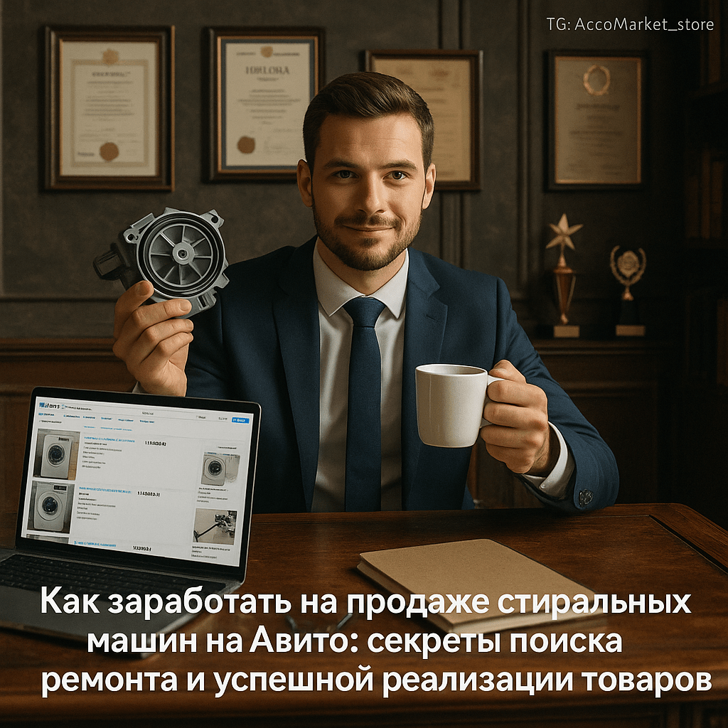 Как заработать на продаже стиральных машин на Авито: секреты поиска, ремонта и успешной реализации товаров