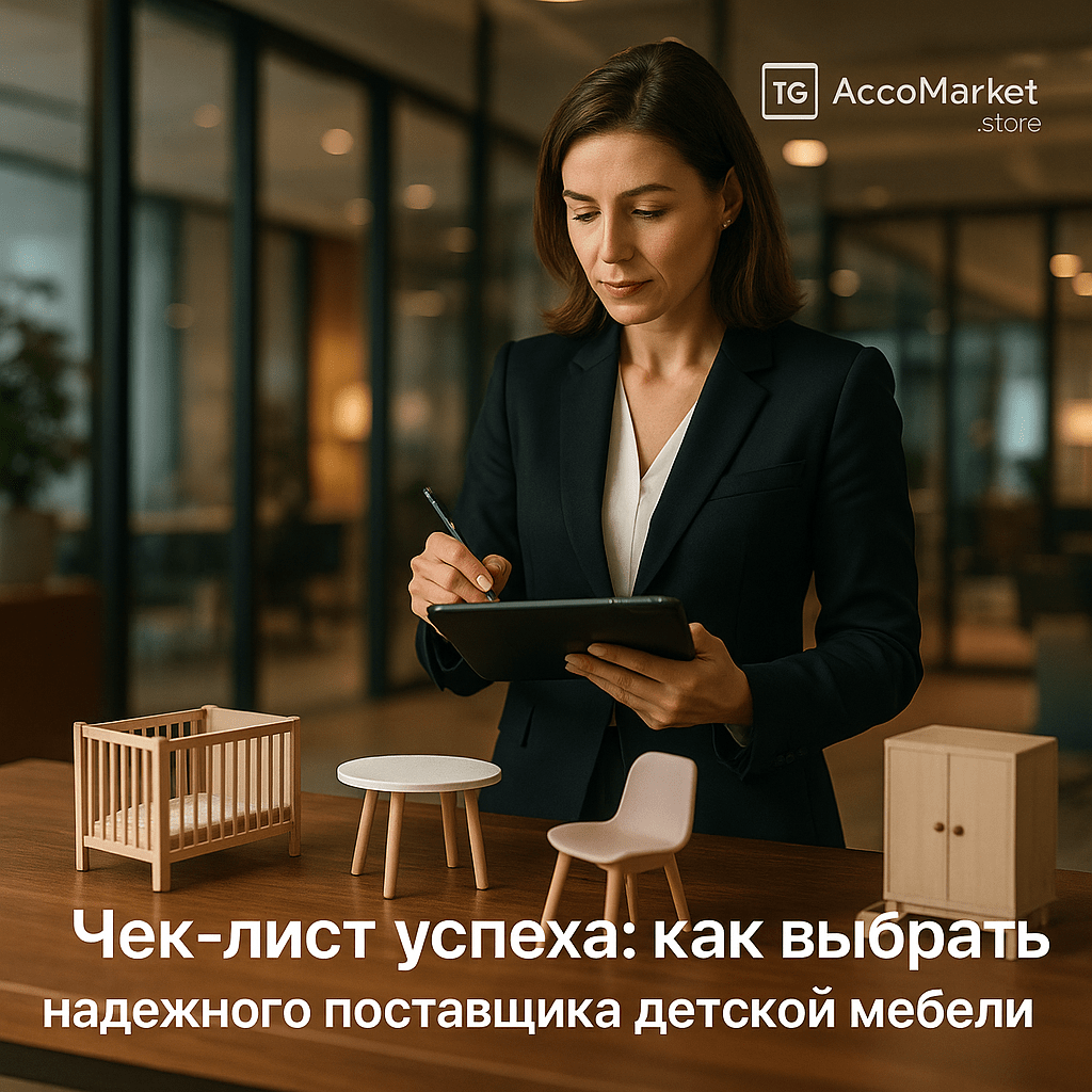 Как выбрать надежного поставщика детской мебели: чек-лист успеха для вашего бизнеса