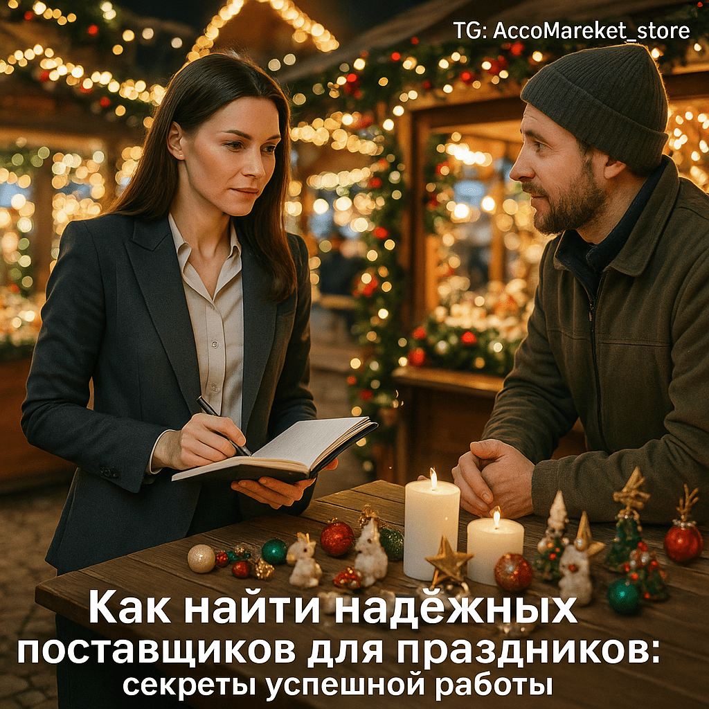 Как найти надежных поставщиков для праздников: секреты успешной работы через ярмарки и Авито