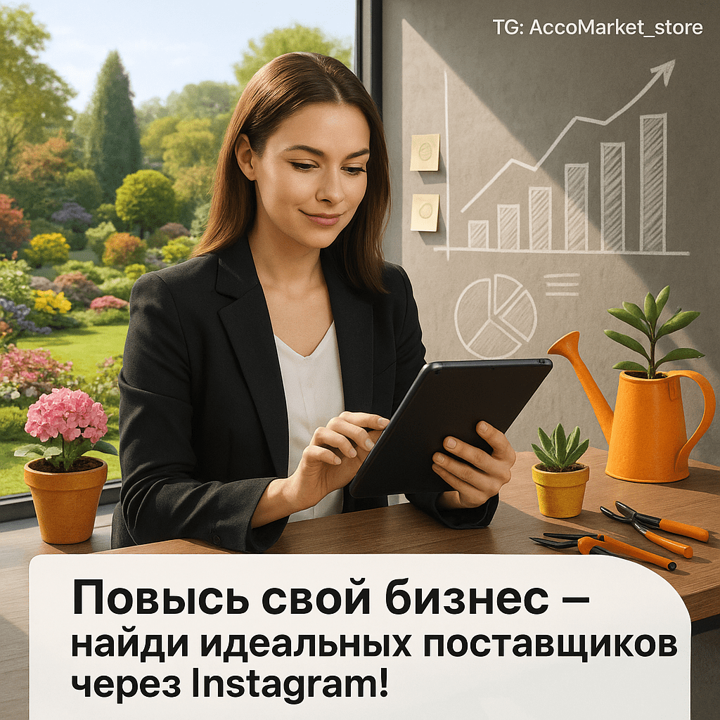 Как находить идеальных поставщиков товаров для сада в Instagram: пошаговое руководство для успешной торговли