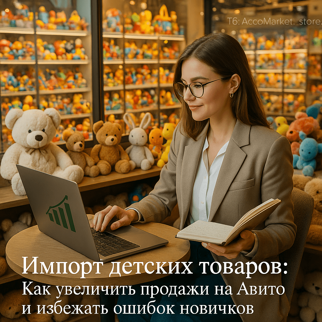 Импорт детских товаров: Как увеличить продажи на Авито и избежать ошибок новичков