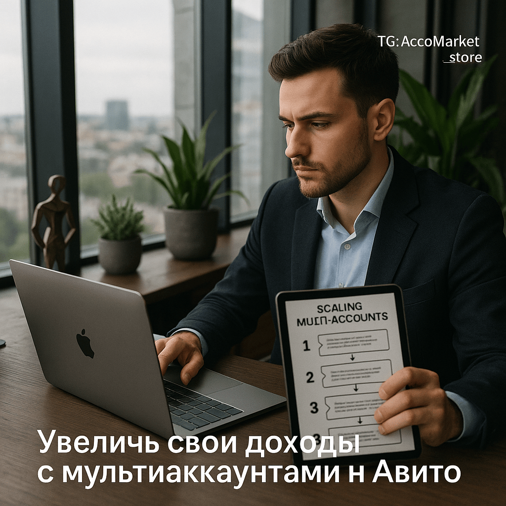 Масштабирование продаж на Авито для пользователей MacBook: секреты успеха и увеличение дохода с мультиаккаунтами