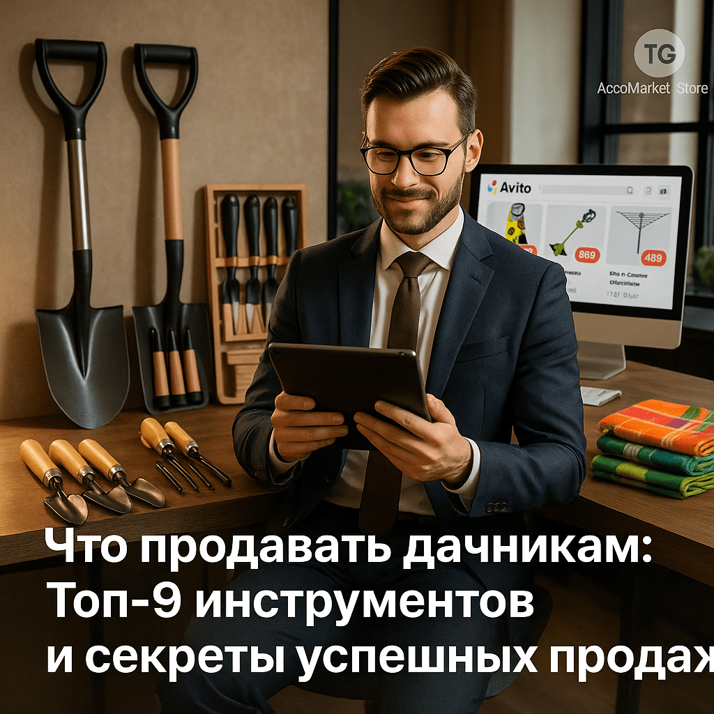 Что продавать дачникам в 2025: Топ-9 инструментов и секреты успешных продаж на Авито