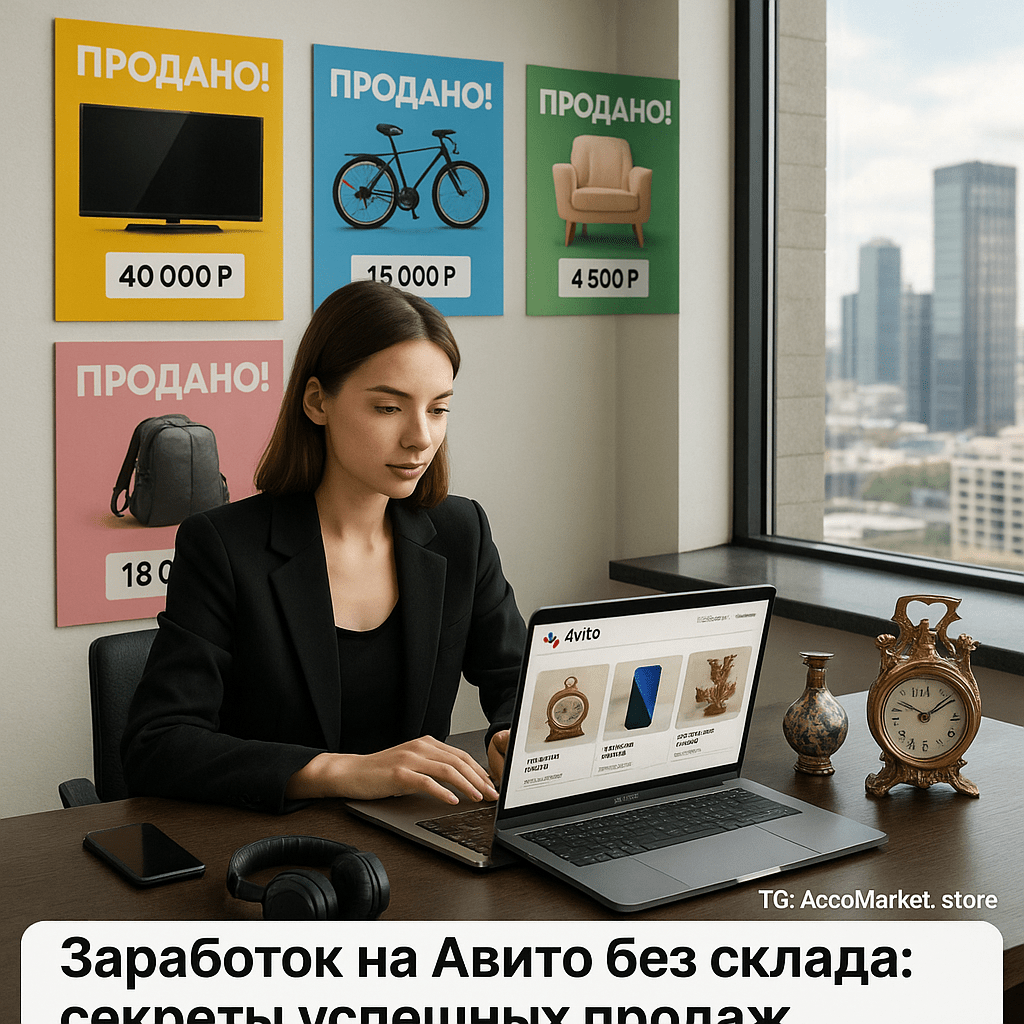 Заработок на Авито без склада: секреты успешных продаж и максимальная прибыль с минимальными затратами