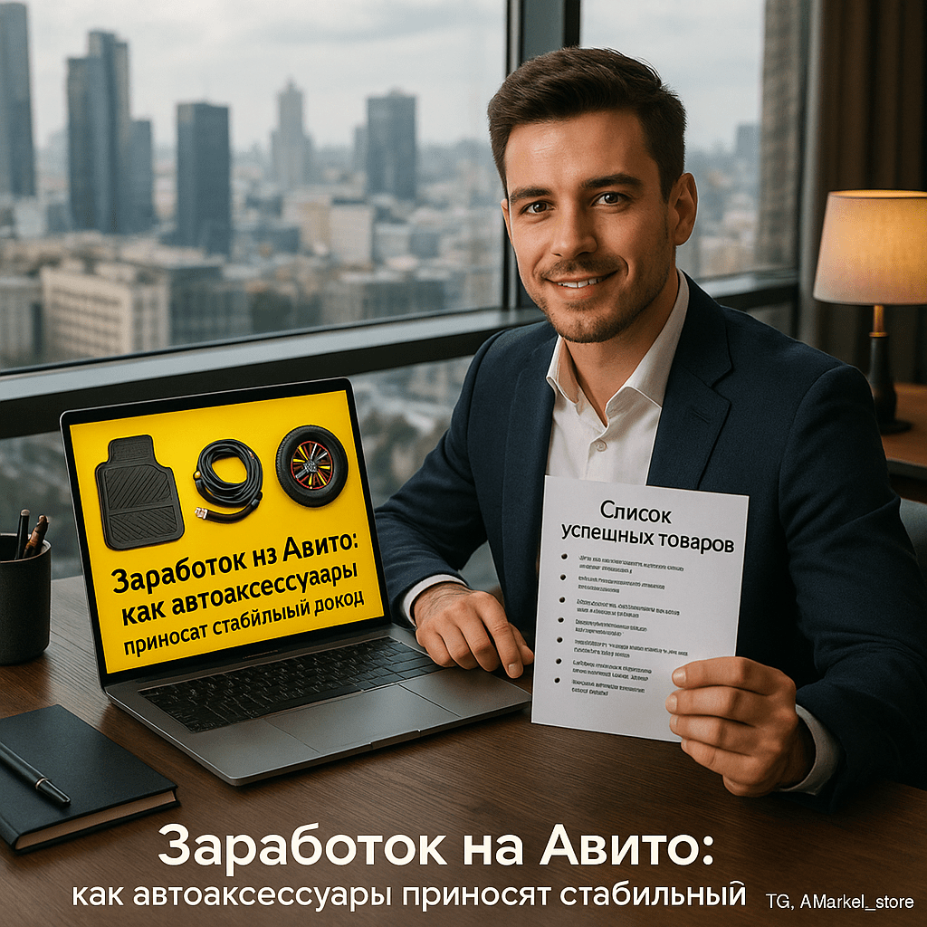 Заработок на Авито: Как автоаксессуары приносят стабильный доход даже новичкам