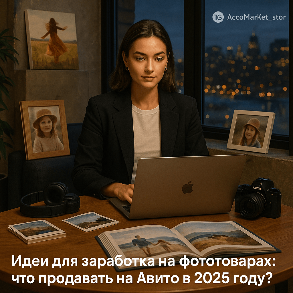Идеи для заработка на фототоварах: что продавать на Авито в 2025 году?