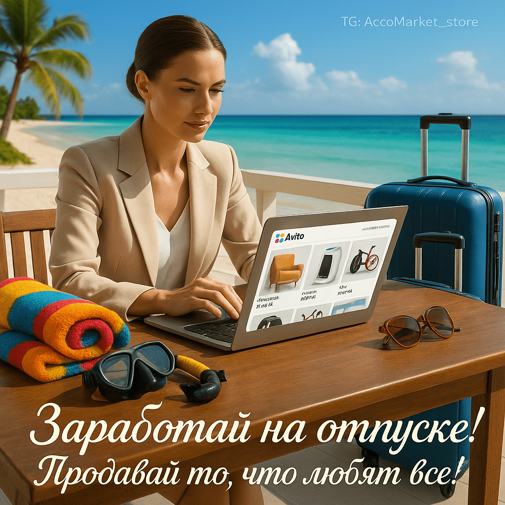 Успешные продажи на Авито: как заработать, продавая товары для отпуска и активного отдыха