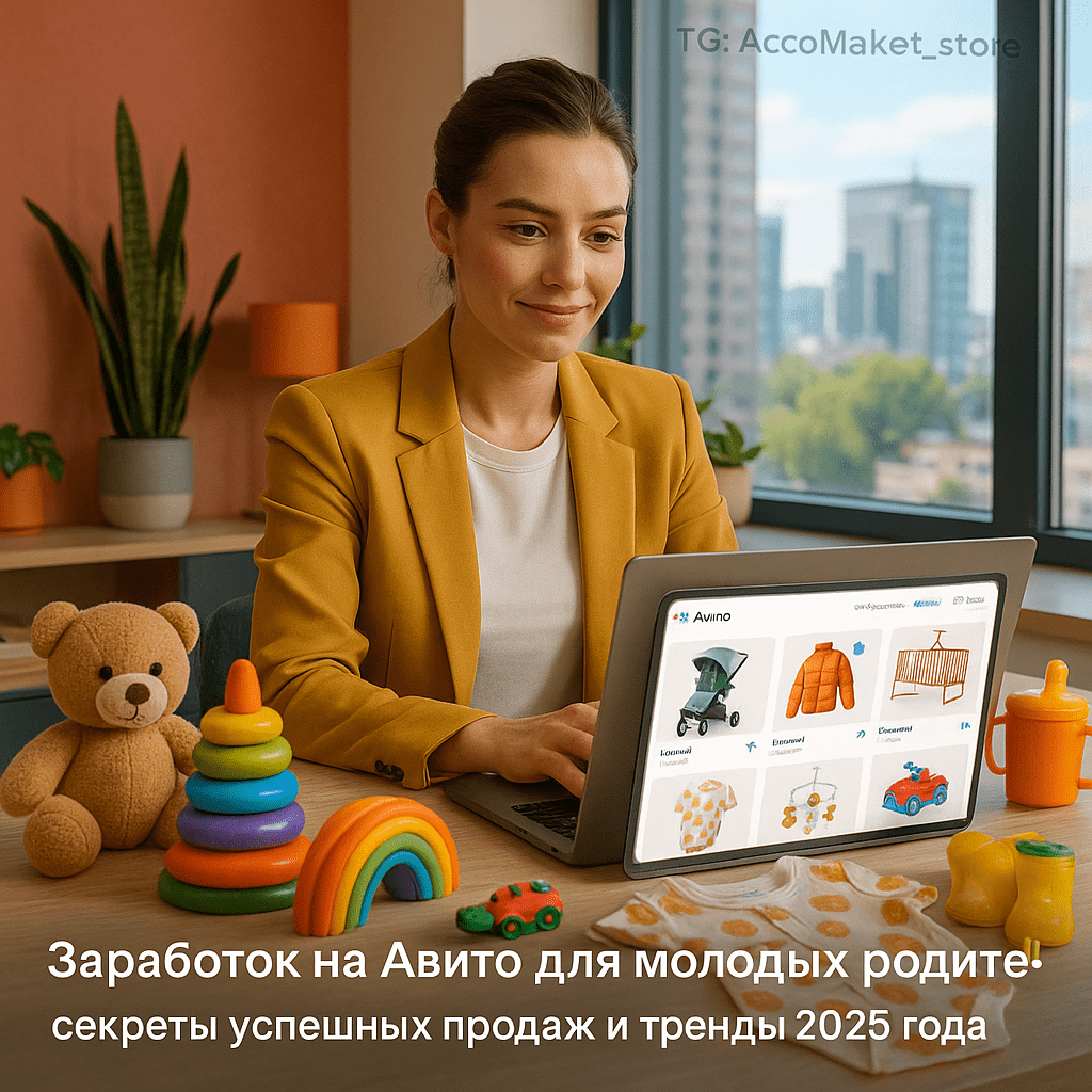Заработок на Авито для молодых родителей: секреты успешных продаж и тренды 2025 года
