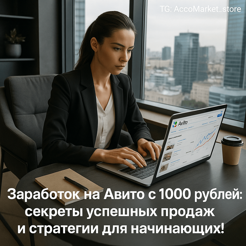 Заработок на Авито с 1000 рублей: секреты успешных продаж и стратегии для начинающих