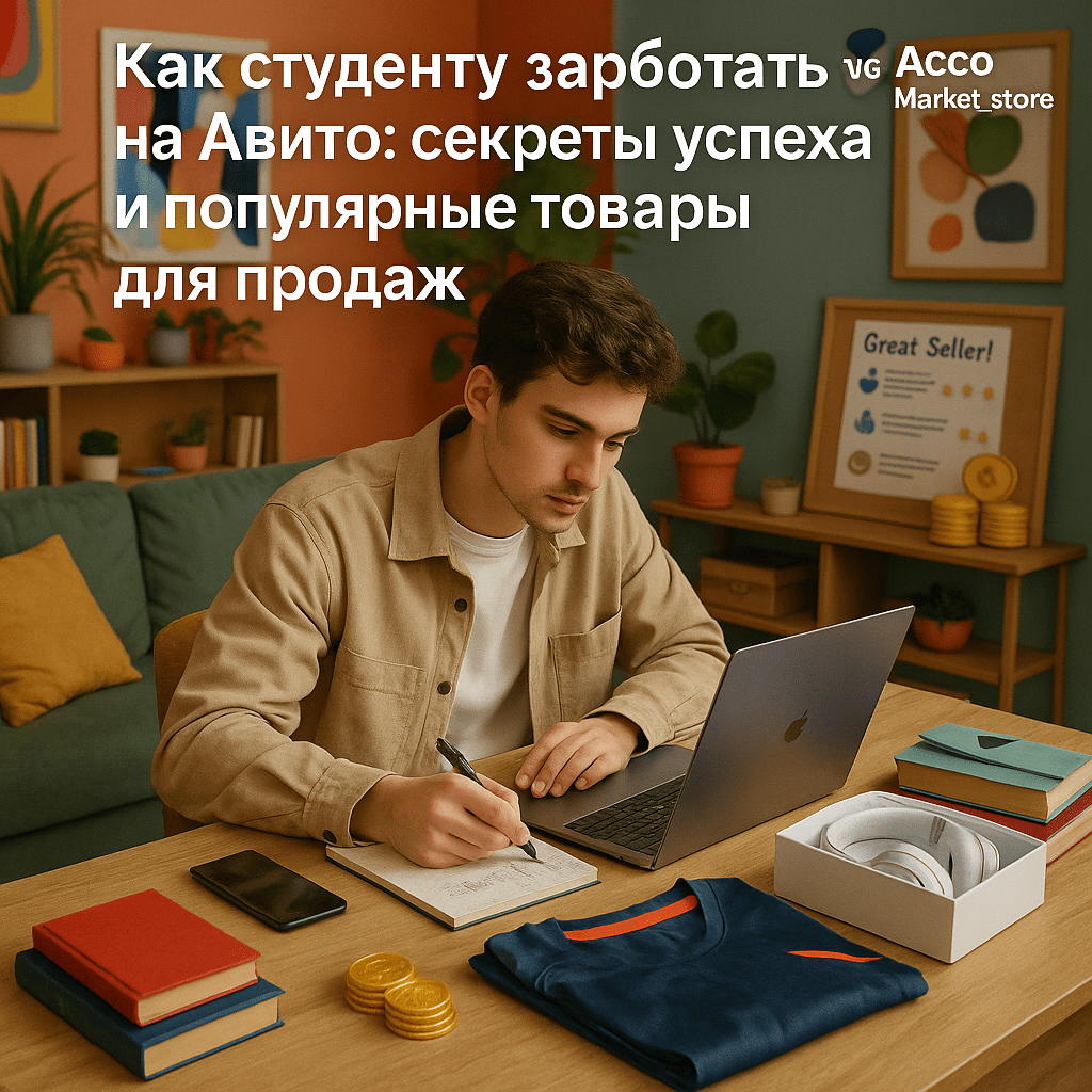 Как студенту заработать на Авито: секреты успеха и популярные товары для продаж