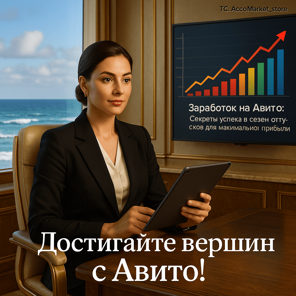 Заработок на Авито: Секреты успеха в сезон отпусков для максимальной прибыли