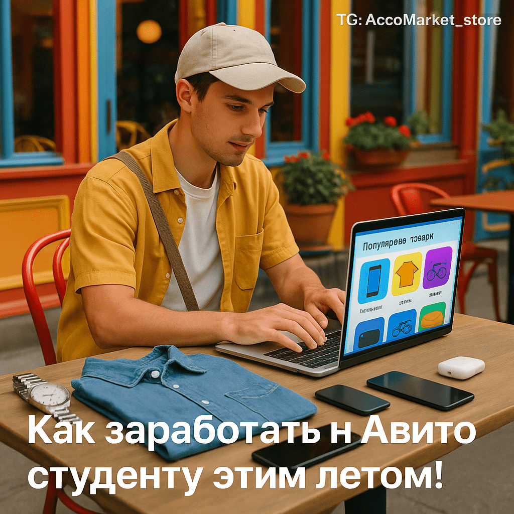 Как студенту заработать на Авито этим летом: стратегии успешных продаж и актуальные товары
