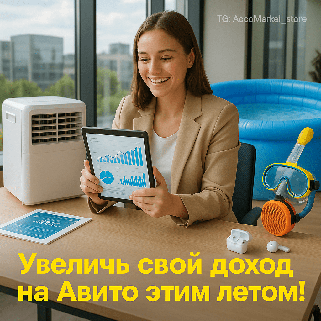 Заработок на Авито летом: как увеличить доход при жаре и спросе на товары