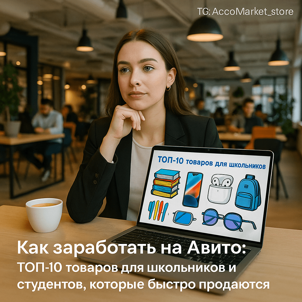 Как заработать на Авито: ТОП-10 товаров для школьников и студентов, которые быстро продаются