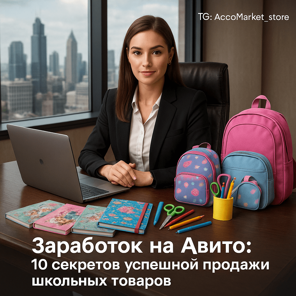 Заработок на Авито: 10 секретов успешной продажи школьных товаров перед учебным годом