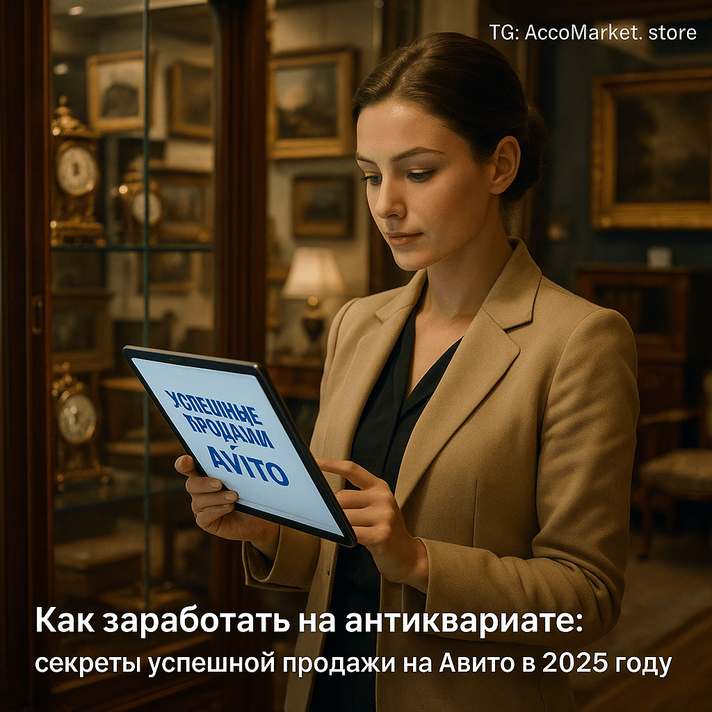 Как заработать на антиквариате: секреты успешной продажи на Авито в 2025 году