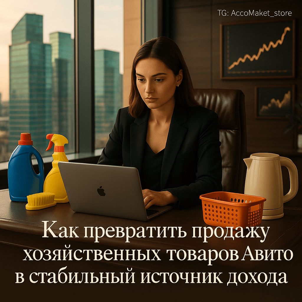 Как превратить продажу хозяйственных товаров на Авито в стабильный источник дохода: пошаговое руководство для новичков