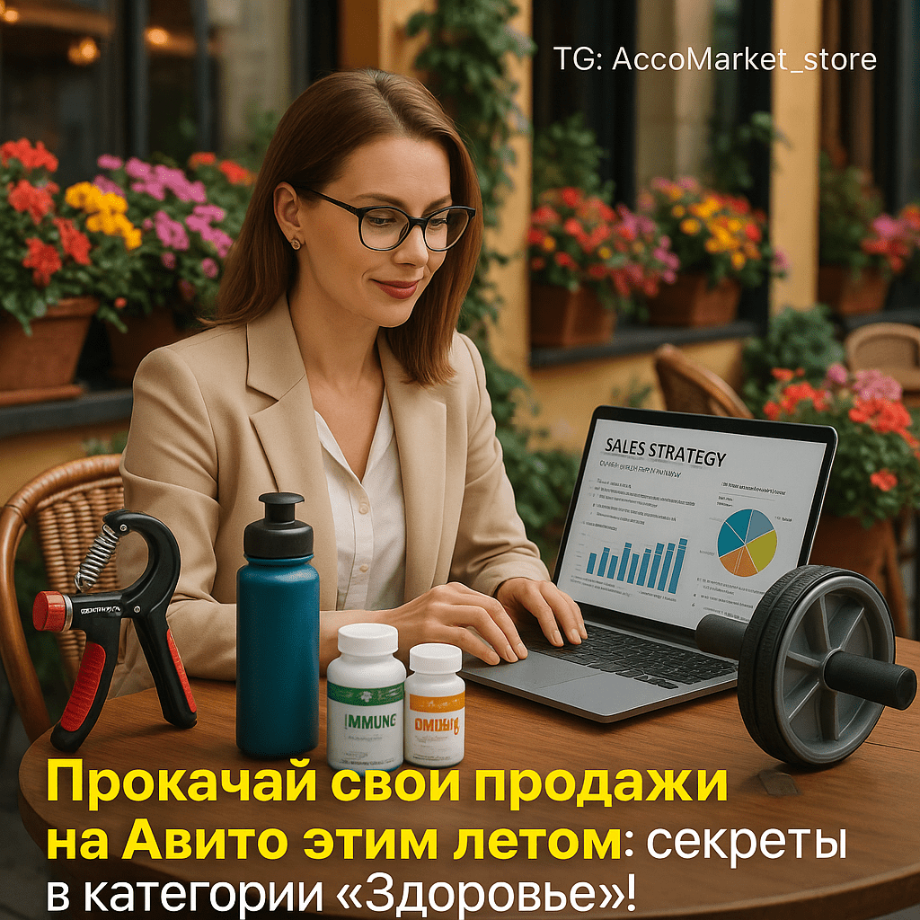 Как продать больше товаров на Авито летом: секреты успешных продаж в категории "Здоровье"