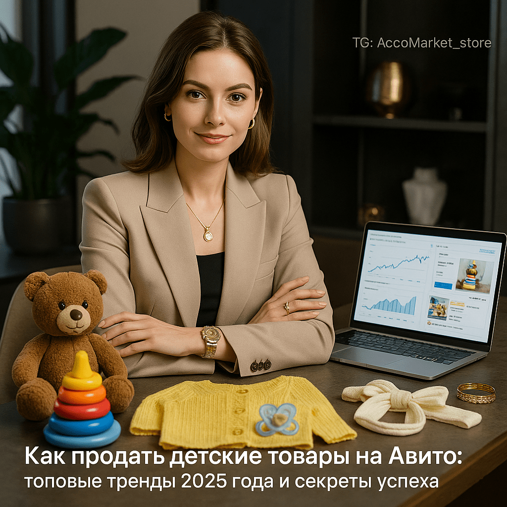 Как продать детские товары на Авито: топовые тренды 2025 года и секреты успеха