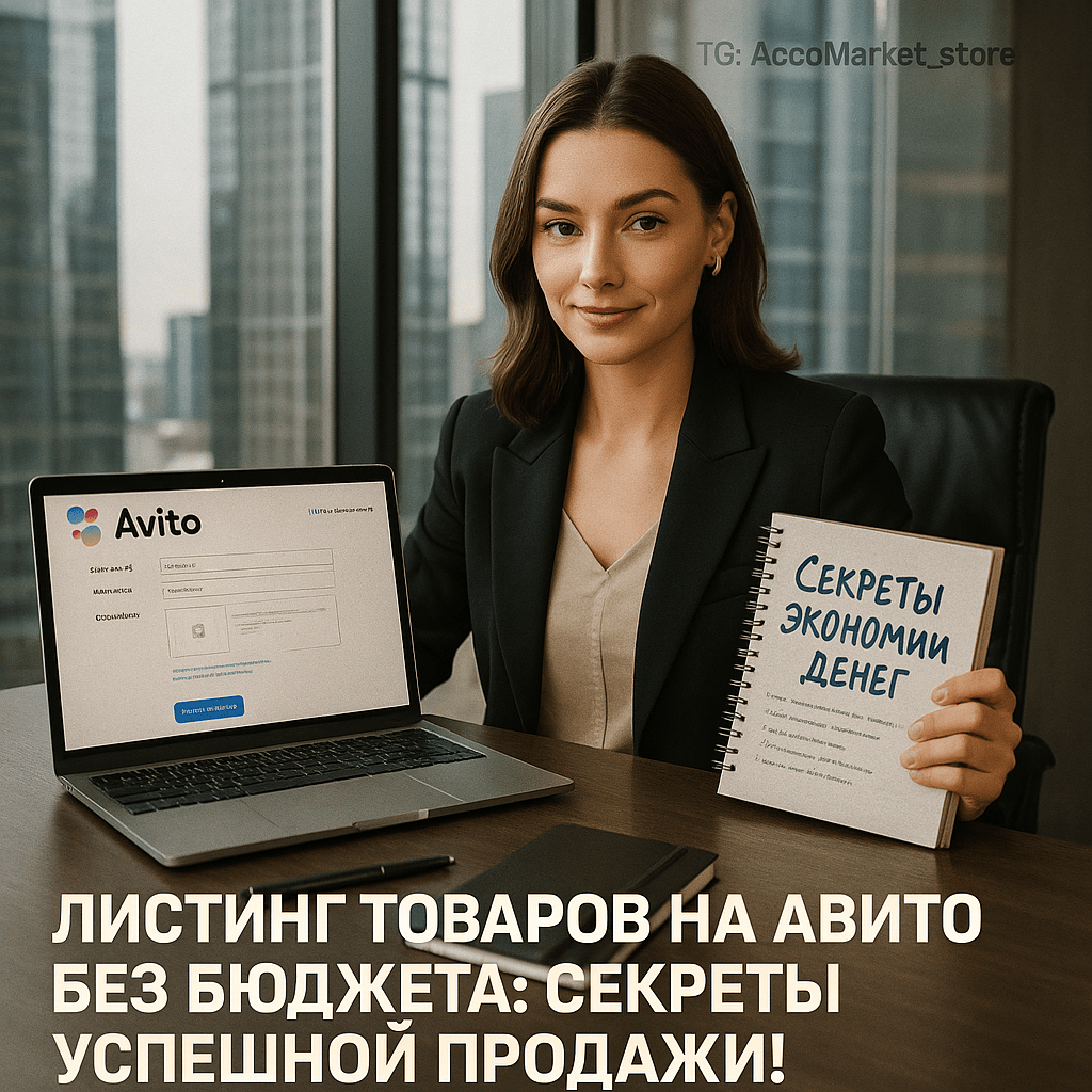 Листинг товаров на Авито без бюджета: секреты успешной продажи и экономии денег