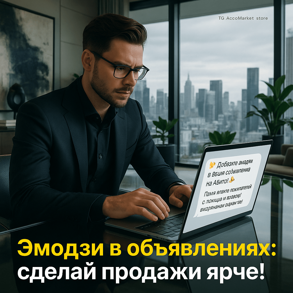 Эмодзи в объявлениях на Авито: как привлечь покупателей и увеличить продажи с помощью визуальных акцентов