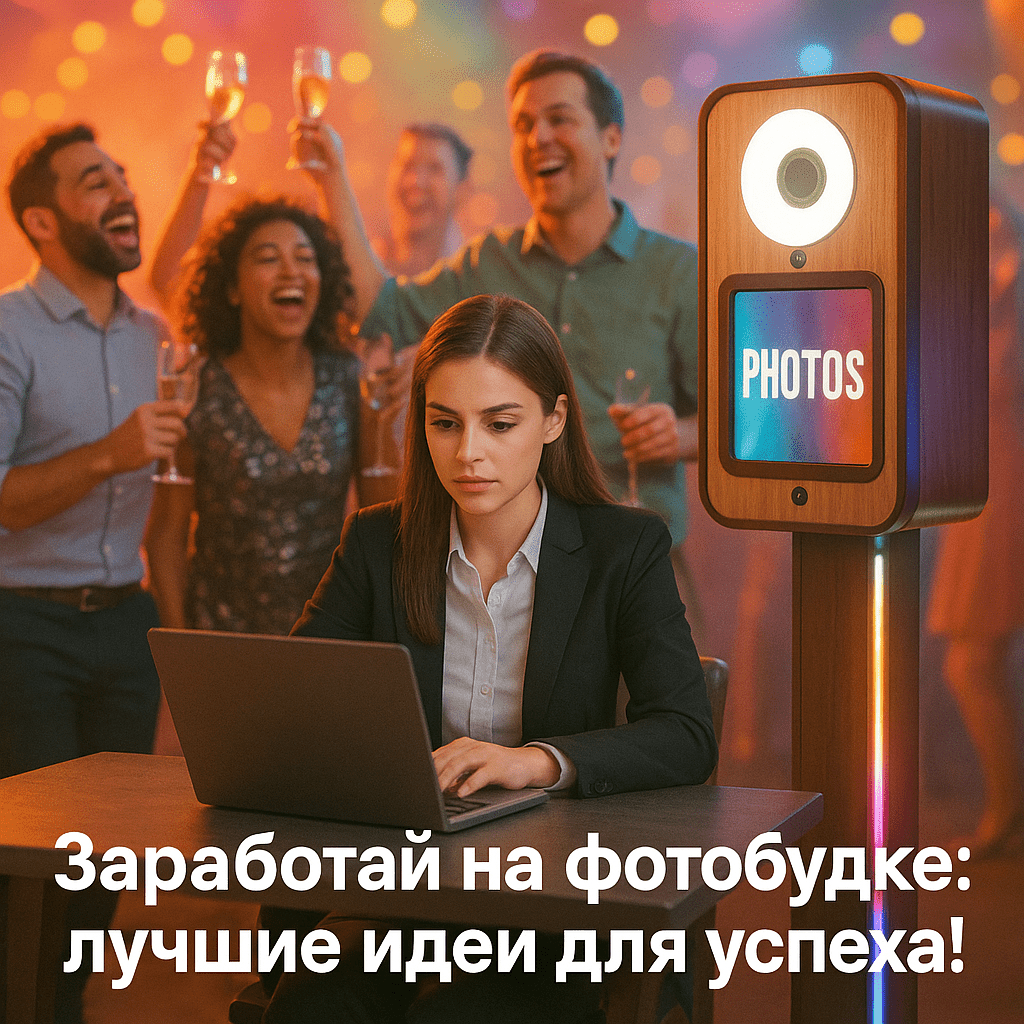 Как заработать на фотобудке: бизнес-идеи и стратегии успеха на Авито и других платформах