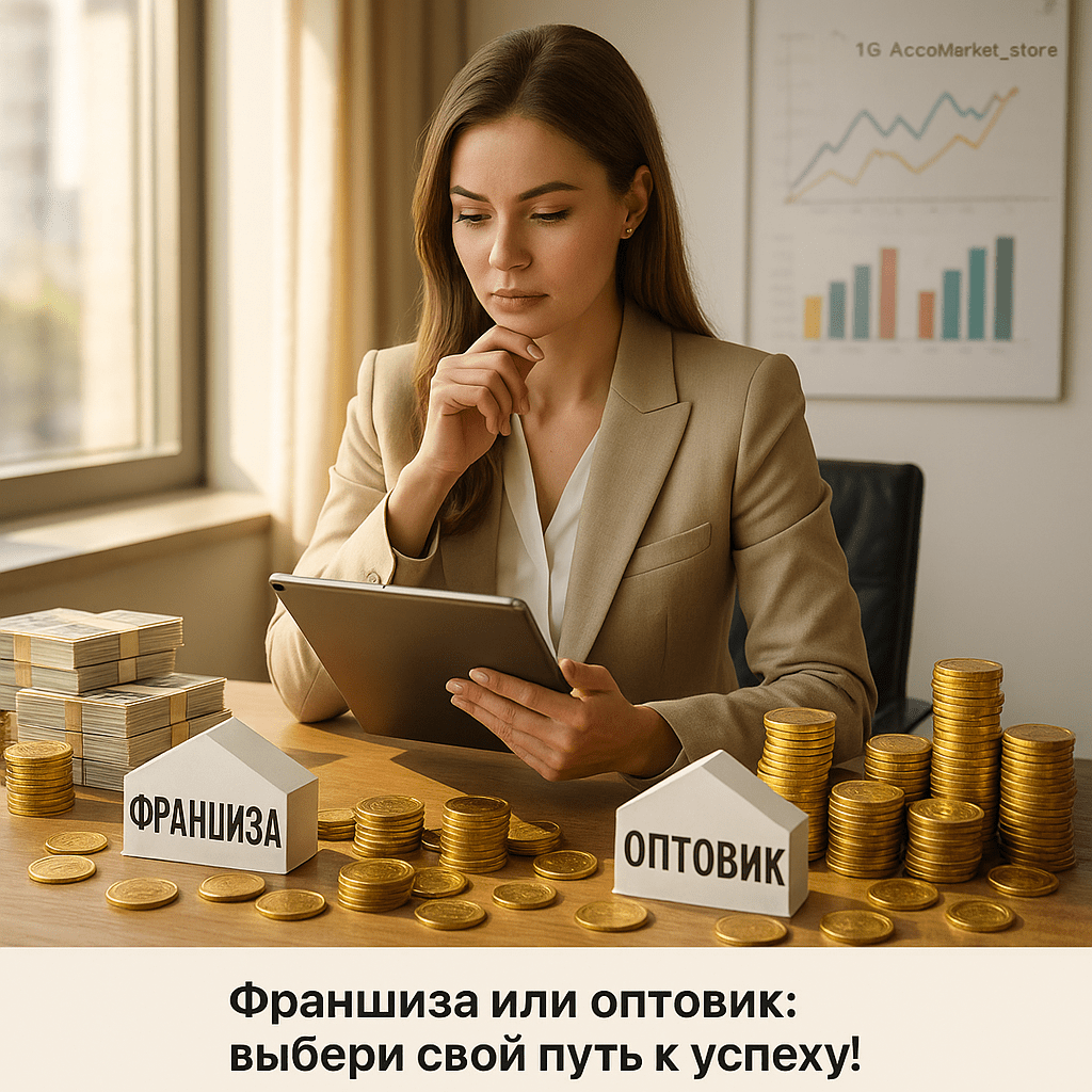 Франшиза vs Оптовик: как выбрать идеальный бизнес для успешного заработка на Авито?