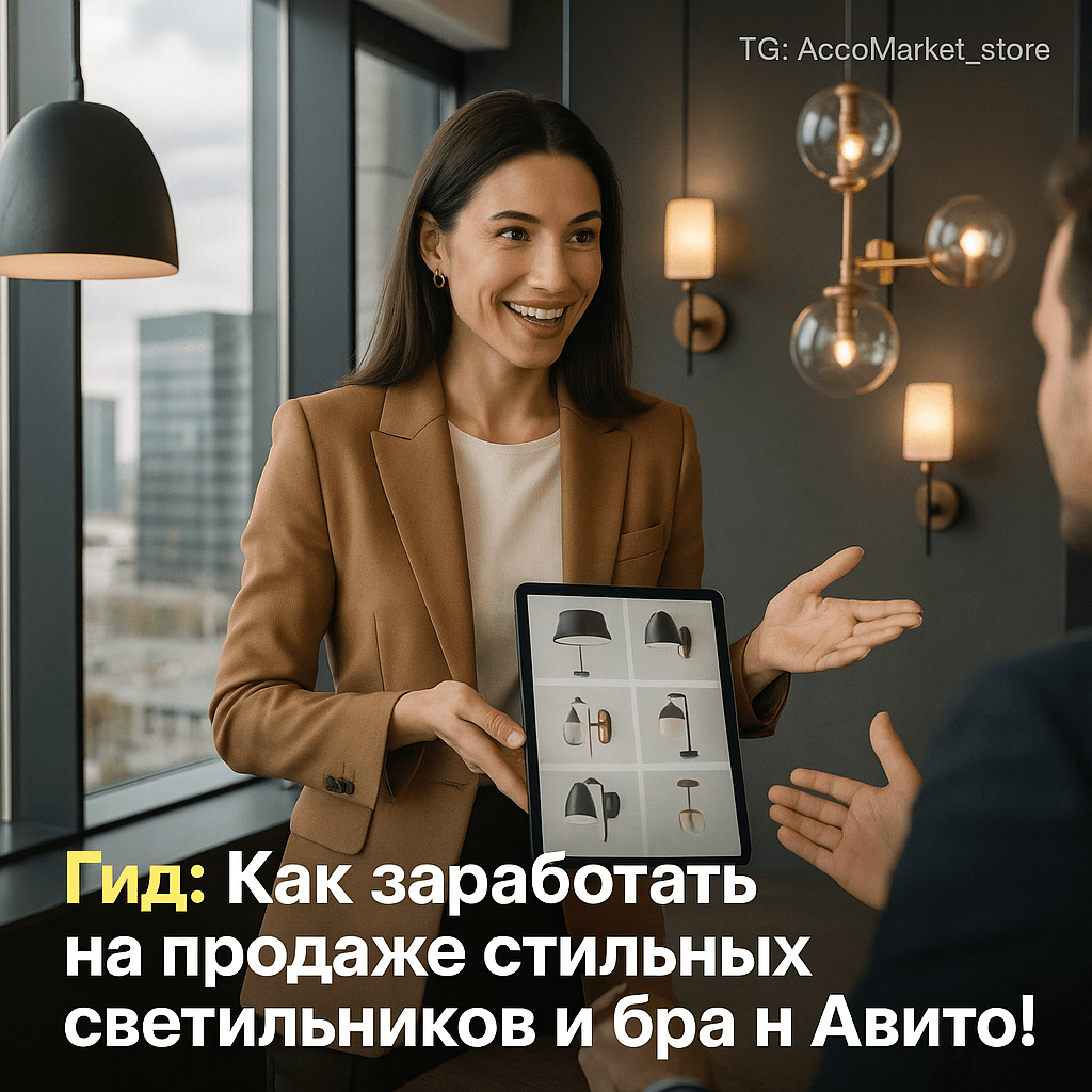 Как заработать на продаже стильных светильников и бра на Авито: секреты успешного бизнеса и актуальные тренды 2023 года