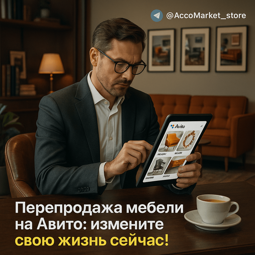 Перепродажа мебели на Авито: как заработать на закрытии магазинов и изменить свою жизнь!