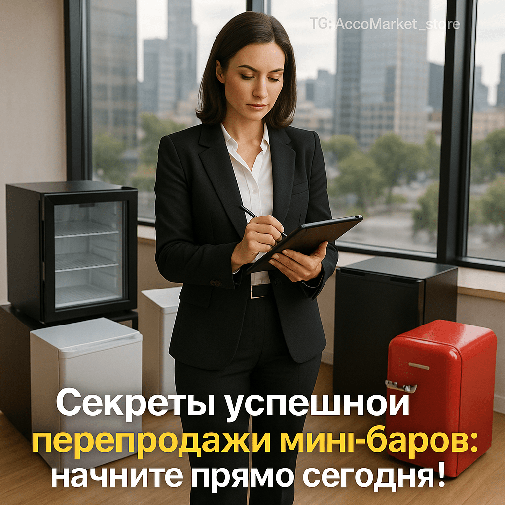 Как начать успешный бизнес по перепродаже мини-барных холодильников на Авито: пошаговое руководство для начинающих продавцов