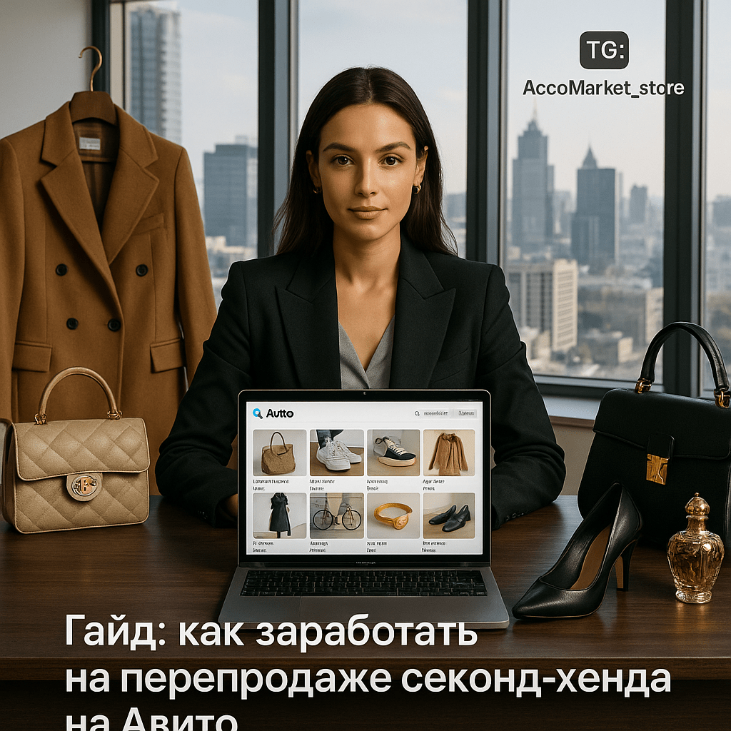 Как заработать на перепродаже секонд-хенда на Авито: практическое руководство для новичков и опытных продавцов