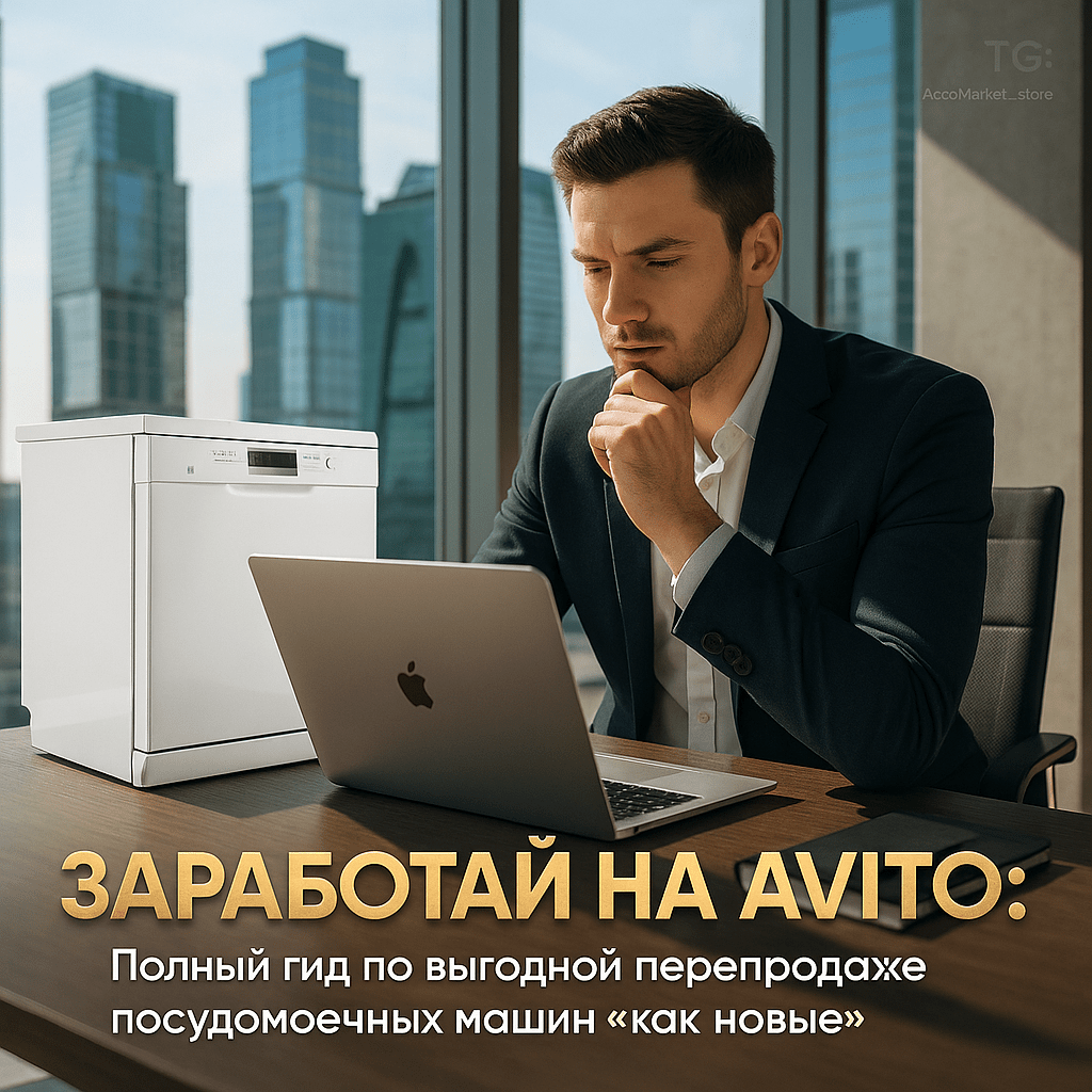 Заработай на Авито: Полный гид по выгодной перепродаже посудомоечных машин "как новые"