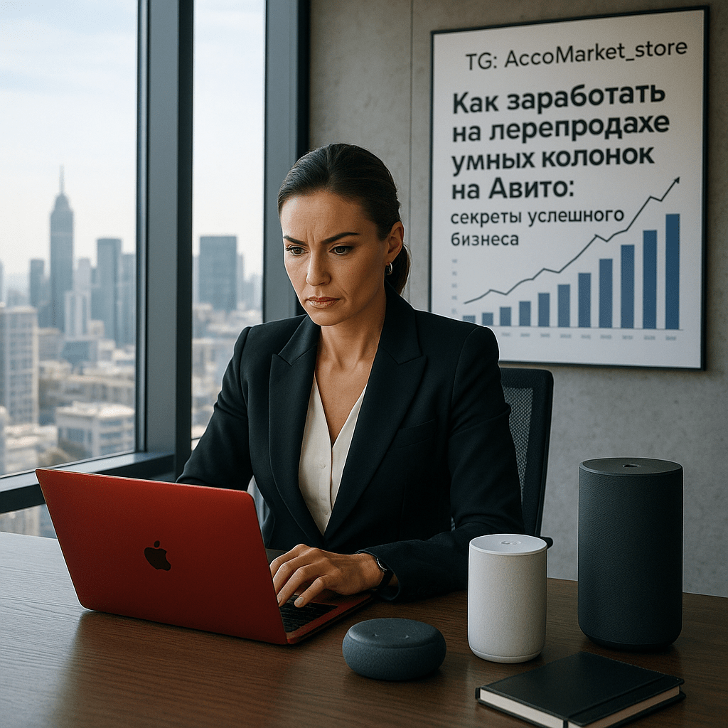 Как заработать на перепродаже умных колонок на Авито: секреты успешного бизнеса