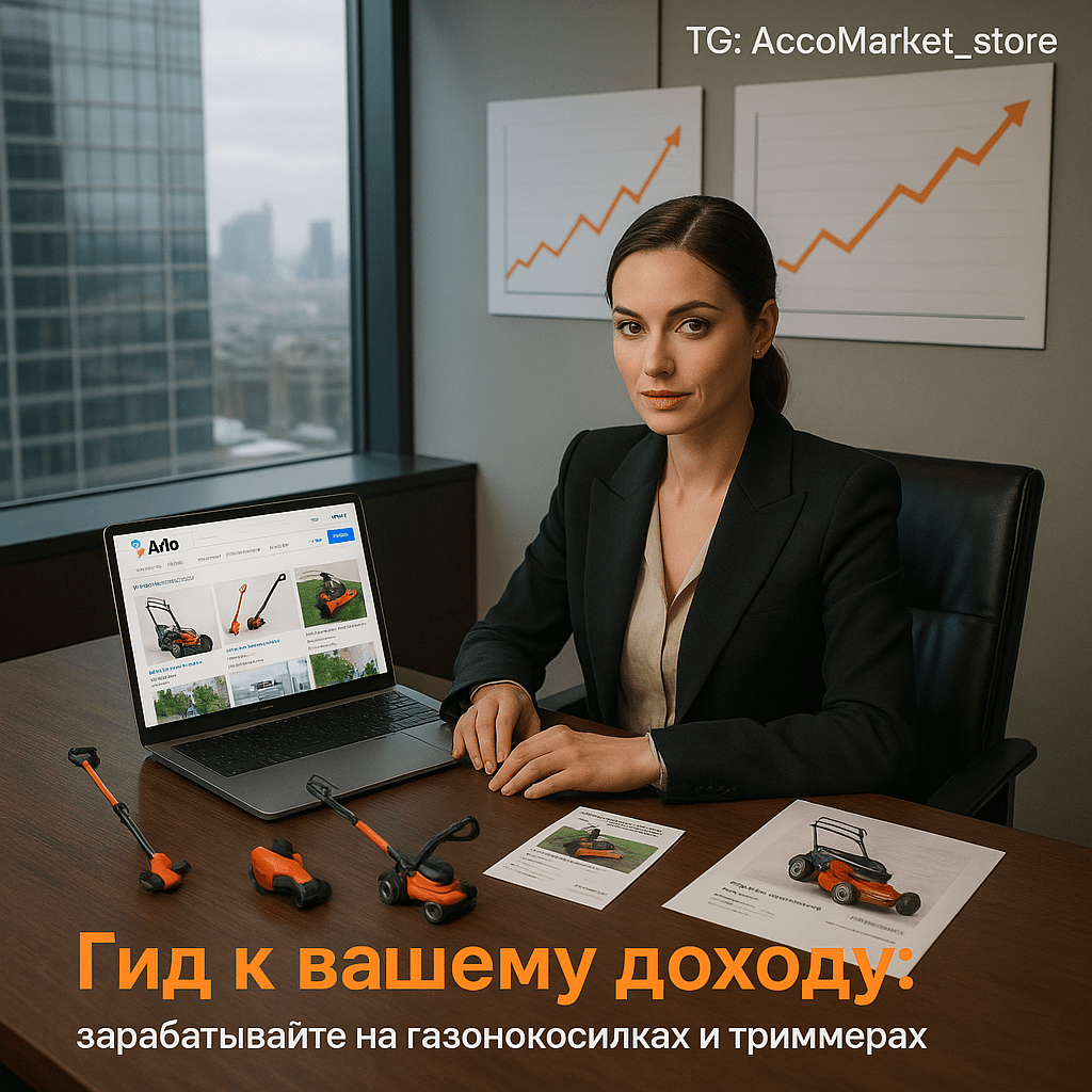 Заработок на Авито: Как продавать газонокосилки и триммеры с максимальной выгодой в сезон высокого спроса