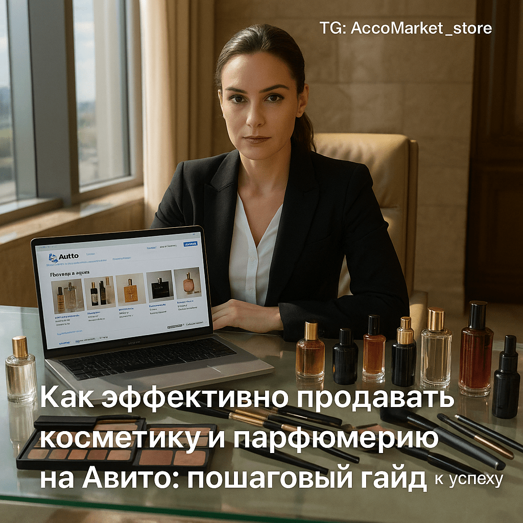 Как эффективно продавать косметику и парфюмерию на Авито: пошаговый гайд к успеху