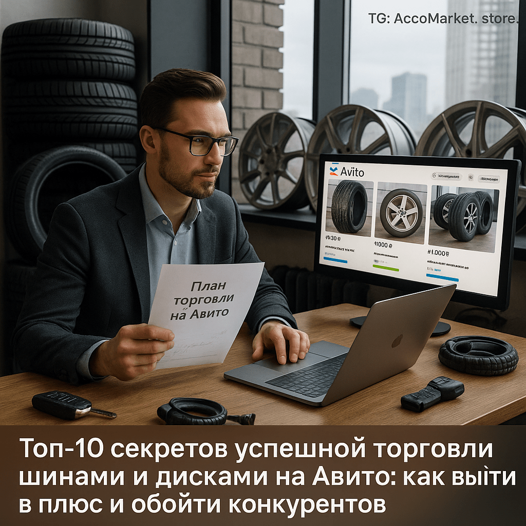 Топ-10 секретов успешной торговли шинами и дисками на Авито: как выйти в плюс и обойти конкурентов