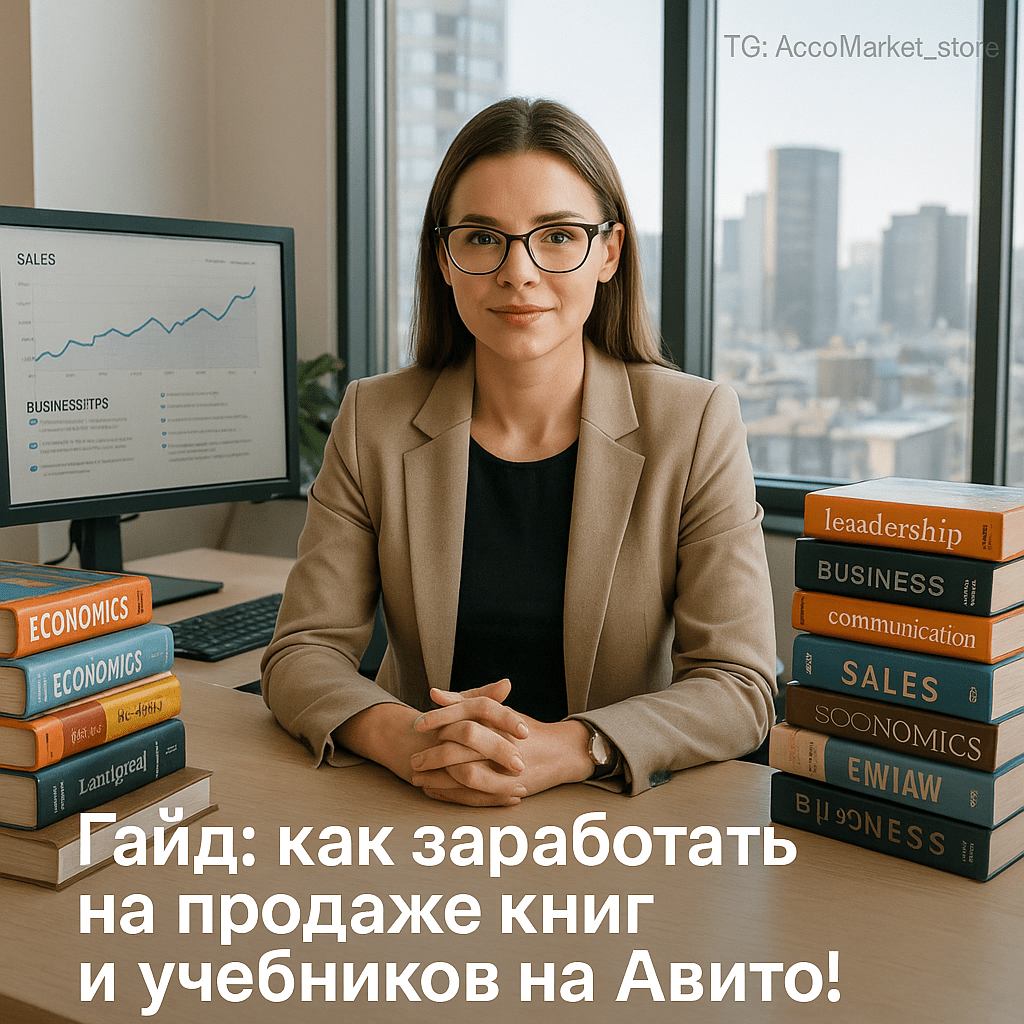 Как Заработать на Продажах Книг и Учебников на Авито: Полный Гид для Начинающих Продавцов