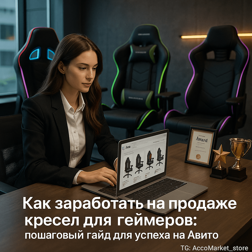 Как заработать на продаже кресел для геймеров: пошаговый гайд для успеха на Авито
