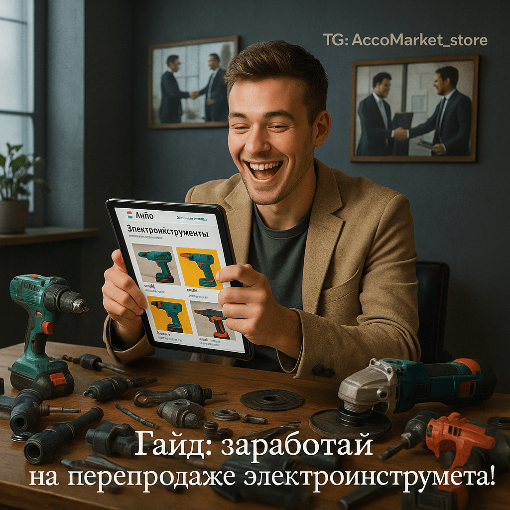 Как заработать на перепродаже электроинструмента после ремонта на Avito: пошаговое руководство для начинающих бизнесменов