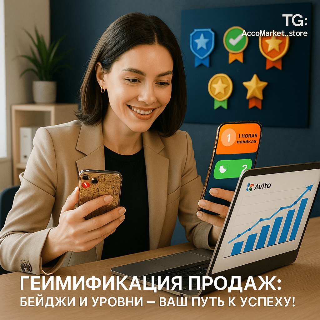 Геймификация на Авито: как бейджи и уровни увеличивают продажи и лояльность клиентов