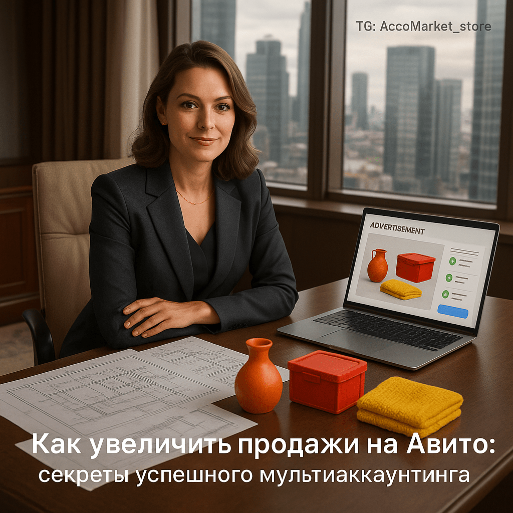 Как увеличить продажи на Авито: секреты успешного мультиаккаунтинга и стратегии оптимизации объявлений