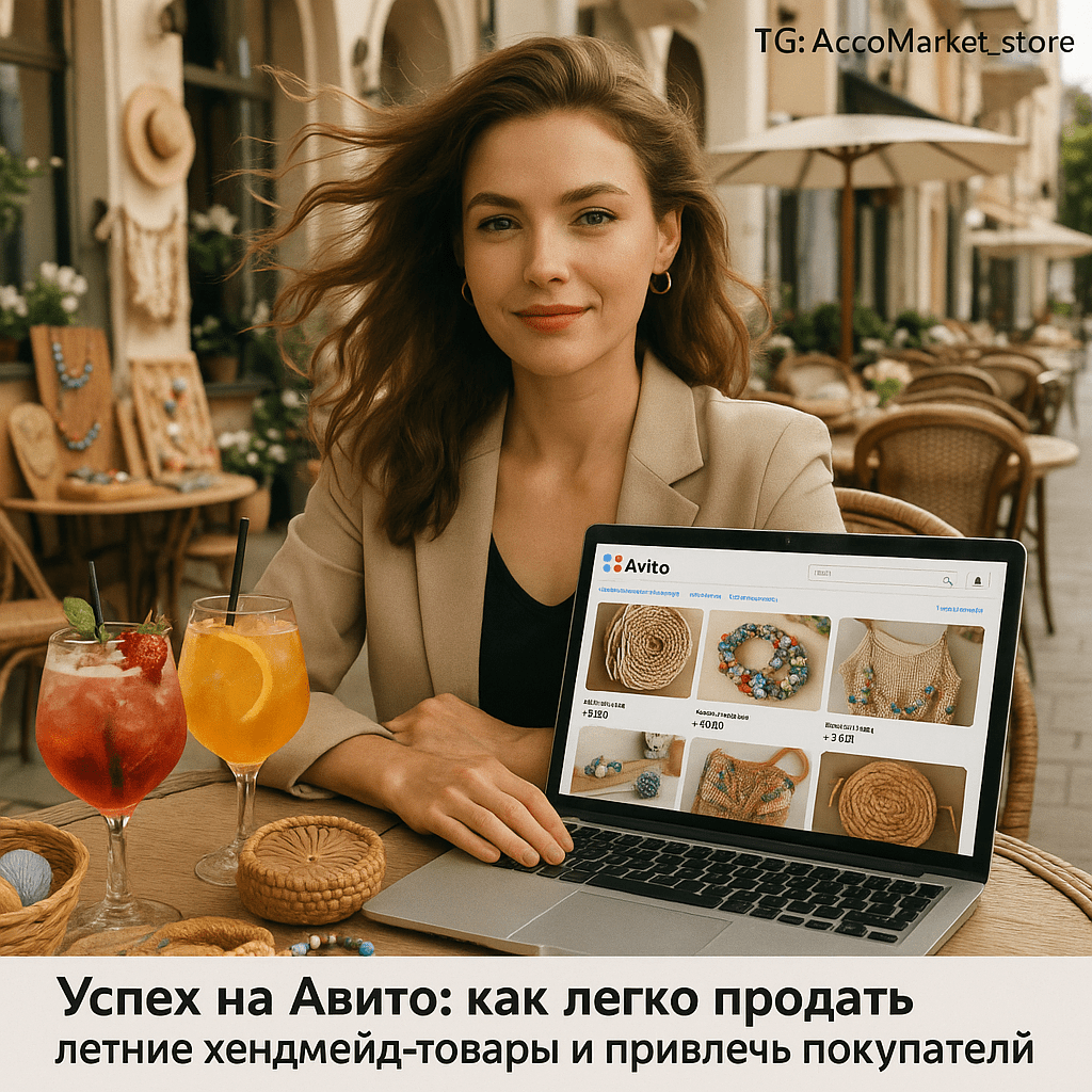 Успех на Авито: как легко продать летние хендмейд-товары и привлечь покупателей