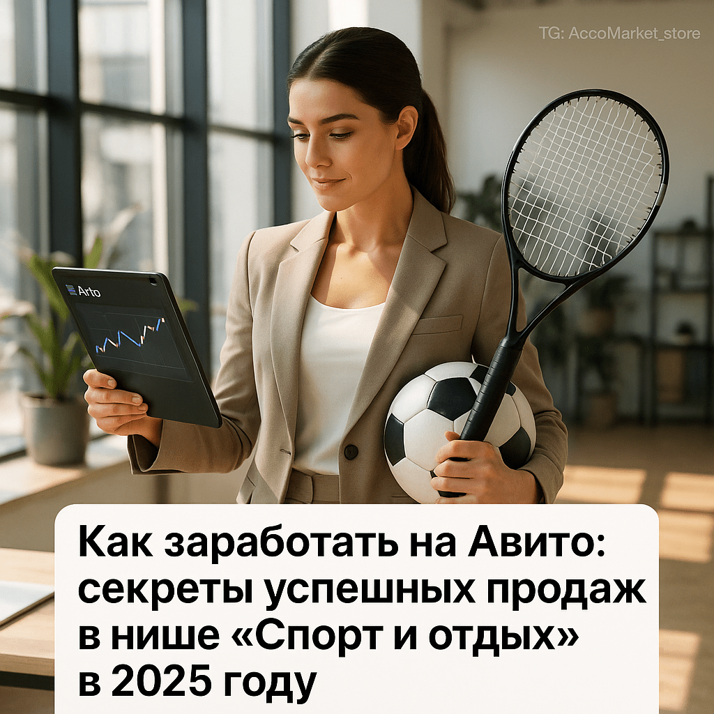 Как заработать на Авито: секреты успешных продаж в нише "Спорт и отдых" в 2025 году